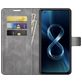 Mobigear Wallet ASUS Zenfone 8 Hoesje Bookcase Portemonnee - Grijs