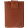 Valenta Card Case Pocket Leren Pasjeshouder - 8 Pasjes - Cognac
