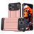 Mobigear Outdoor iPhone 17 Pro Hoesje Hardcase Backcover Shockproof - Roségoud