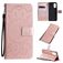 Mobigear Wallet Book Case Sunflower Rose Gold Samsung Galaxy S20