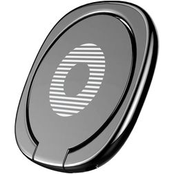 Mobigear Zinc Alloy Telefoon Ring OnePlus Nord CE5 - Zwart Universeel
