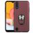 Mobigear Armor Ring Samsung Galaxy A01 Hoesje Hardcase Backcover Shockproof met Ringhouder - Rood