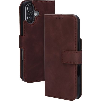 Mobiparts Classic Wallet iPhone 17 MagSafe Hoesje Bookcase - Velvet Red