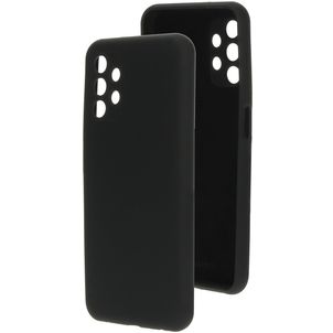 Mobiparts Samsung Galaxy A13 4G Siliconen Hoesje Backcover - Zwart
