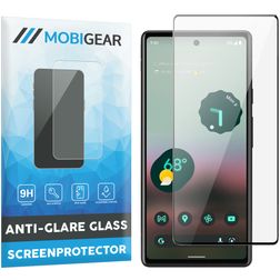 Mobigear Premium Google Pixel 7a Glazen Screenprotector - Case Friendly - Zwart