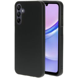 Mobiparts Classic Samsung Galaxy A15 Hoesje Flexibel TPU Backcover - Matt Black
