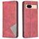 Mobigear Rhombus Slim Google Pixel 8a Hoesje Bookcase - Rood