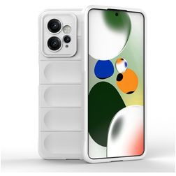 Mobigear Bumpy Xiaomi Redmi Note 12 Hoesje Flexibel TPU Backcover - Wit