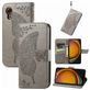 Mobigear Butterfly Samsung Galaxy Xcover 7 Hoesje Bookcase Portemonnee - Grijs
