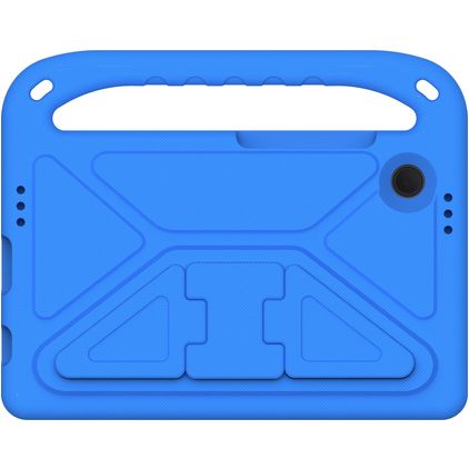 Mobigear AeroArmor Samsung Galaxy Tab A11 Kinder Tablethoes met Handvat + Stylus Houder - Blauw