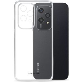 Mobilize Gelly Doorzichtig HONOR 200 Lite Hoesje Flexibel TPU Backcover - Transparant