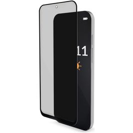 Mobilize Samsung Galaxy A15 Glazen Screenprotector Privacy - Case Friendly - Zwart