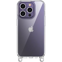Mobigear Bungy iPhone 15 Pro Hoesje Hardcase Backcover - Zilver
