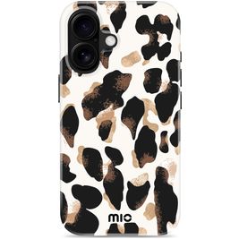 MIO iPhone 16 MagSafe Hoesje Hardcase Backcover - Leopard