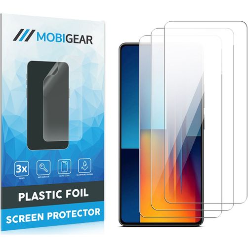 Mobigear POCO M6 Screenprotector Folie - Case Friendly (3-Pack)