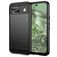 Mobigear Brushed Slim Google Pixel 8a Hoesje Flexibel TPU Backcover - Zwart