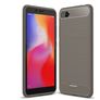 Mobigear Brushed Slim Xiaomi Redmi 6A Hoesje Flexibel TPU Backcover - Grijs