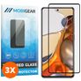 Mobigear Premium Xiaomi 11T Pro Glazen Screenprotector - Case Friendly - Zwart (3-Pack)