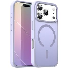 Mobigear Shockproof iPhone 17 Pro MagSafe Hoesje Hardcase Backcover - Lavendel