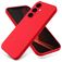 Mobigear Rubber Touch Samsung Galaxy S24 FE Siliconen Hoesje Backcover - Rood