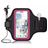 Mobigear Go Active Telefoonhouder Hardlopen iPhone 13 Pro Max Sport Hoesje Neopreen Sportarmband - Roze