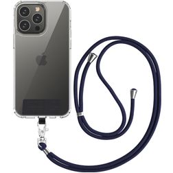 Mobigear Lanyard Universeel Telefoonkoord Verstelbaar - Marineblauw