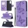 Mobigear Butterfly Samsung Galaxy S20 Hoesje Bookcase Portemonnee - Paars