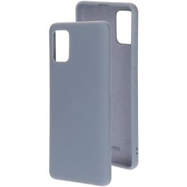 Mobiparts Samsung Galaxy A51 Siliconen Hoesje Backcover - Royal Grey Mobiparts Samsung Galaxy A51 Siliconen Hoesje Backcover - Royal Grey