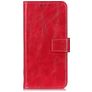 Mobigear Basic POCO F2 Pro Hoesje Bookcase Portemonnee - Rood