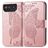Mobigear Butterfly ASUS ROG Phone 6 Pro Hoesje Bookcase Portemonnee - Roségoud