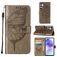 Mobigear Butterfly Samsung Galaxy A55 Hoesje Bookcase Portemonnee - Grijs