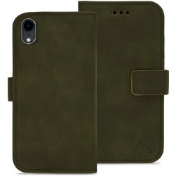My Style Flex Wallet iPhone XR Hoesje Bookcase Portemonnee - Forest Green