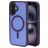 Mobiparts Hardcover iPhone 16 MagSafe Hoesje Hardcase Backcover - Satin Purple