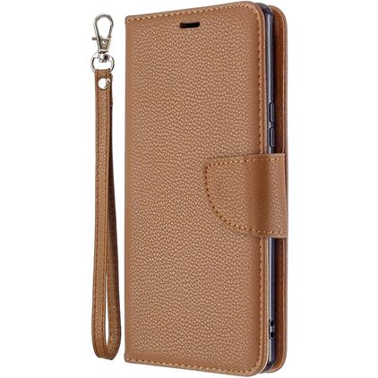 Mobigear Excellent Sony Xperia L4 Hoesje Bookcase Portemonnee - Bruin