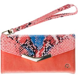 Mobilize Gelly Velvet iPhone 8 Hoesje Uitneembare 2in1 Clutch - Coral Snake