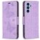 Mobigear Butterfly Samsung Galaxy A54 Hoesje Bookcase Portemonnee - Paars