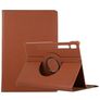 Mobigear DuoStand Samsung Galaxy Tab S9 Hoes Draaibare Bookcase - Bruin