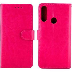 Mobigear Wallet OPPO A31 Hoesje Bookcase Portemonnee - Roze
