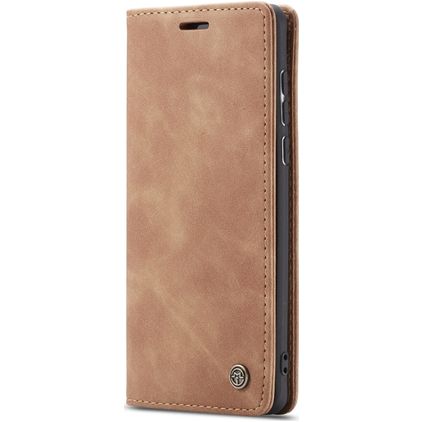 Caseme 013 Samsung Galaxy A71 Hoesje Bookcase Portemonnee - Bruin