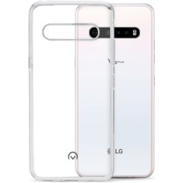 Mobilize Gelly Doorzichtig LG V60 ThinQ Hoesje Flexibel TPU Backcover - Transparant