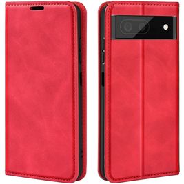 Mobigear Retro Slim Google Pixel 7 Hoesje Bookcase Portemonnee - Rood
