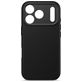 Decoded iPhone 17 Pro Siliconen Hoesje Backcover - Phantom Black