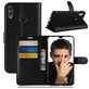 Mobigear Classic HONOR 8X Hoesje Bookcase Portemonnee - Zwart