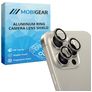 Mobigear Single iPhone 16 Pro Glazen Camera Lens Protector - Case Friendly - Zilver