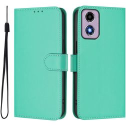 Mobigear Urban Wallet Motorola Moto E14 Hoesje Bookcase Portemonnee - Groen