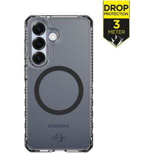 ITSKINS Level 2 HybridMagClear R Samsung Galaxy S26 Plus MagSafe Hoesje Hardcase Backcover Shockproof - Smoke
