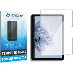 Mobigear Microsoft Surface Go 4 Glazen Screenprotector - Case Friendly - Zwart