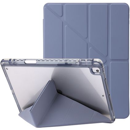 Mobigear Origami iPad 9 (2021) Hoes Bookcase - Blauw
