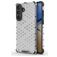 Mobigear Honeycomb Samsung Galaxy S26 Plus Hoesje Hardcase Backcover Shockproof - Wit