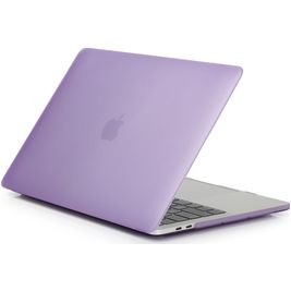 Mobigear Matte MacBook Pro 16 Inch (2019-2020) Hoes Hardshell Laptopcover MacBook Case - Paars - Model A2141